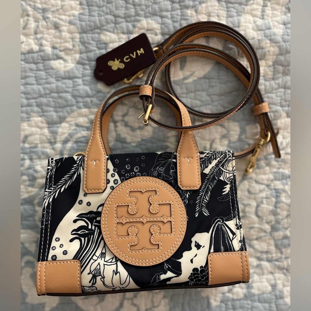 Tory Burch Ella Printed Mini Tote
